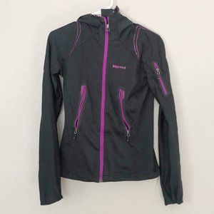 MARMOT Softshell Lightweight Hooded Jacket SZ XS